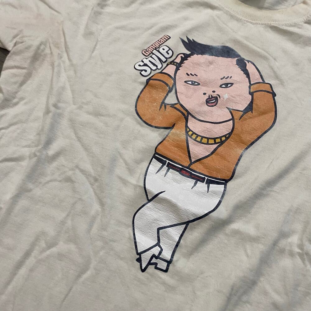 GANGNAM STYLE PSY T-SHIRT ARRIVE GUIDE LARGE